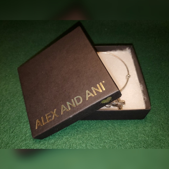 Alex and Ani St. Patrick's Day Lucky Clover NWT - Picture 6 of 6
